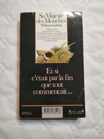 Livre Sa Majesté des Mouches