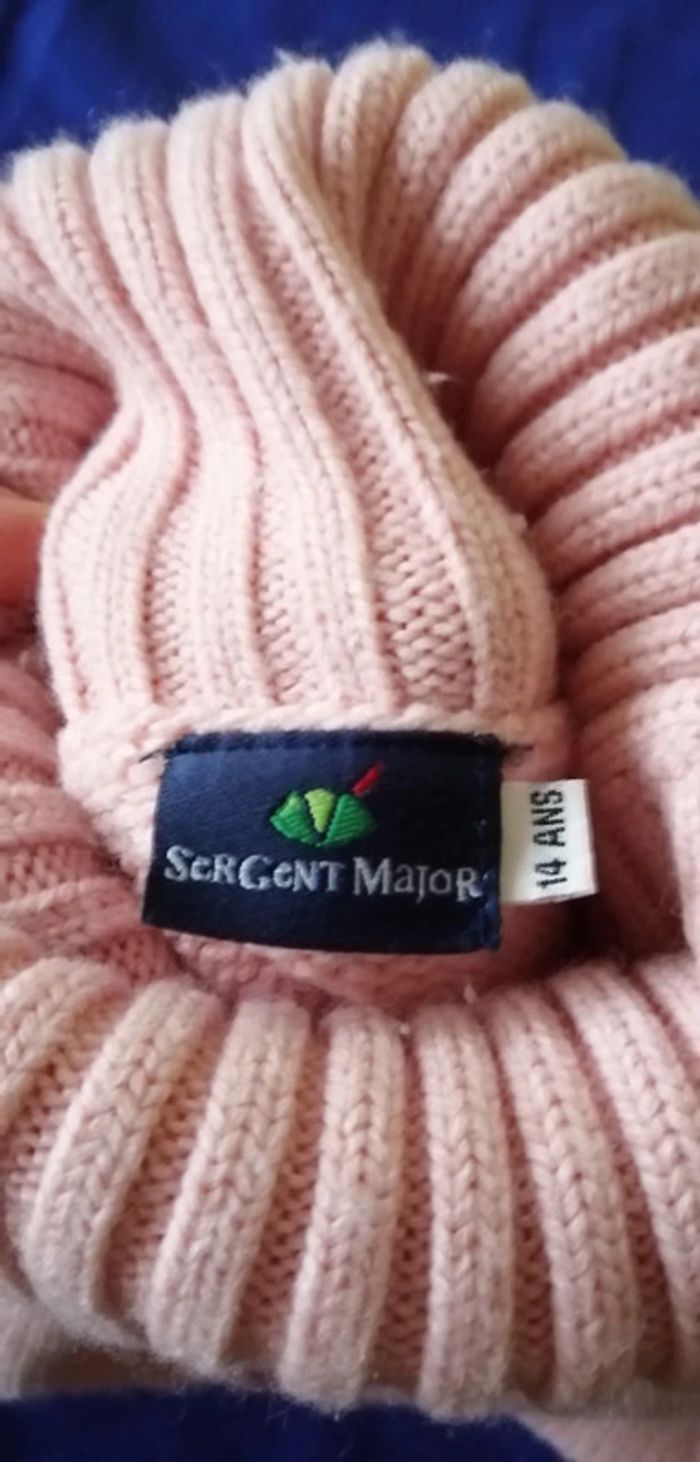 Gilet chaud col montant sergent major - photo numéro 2