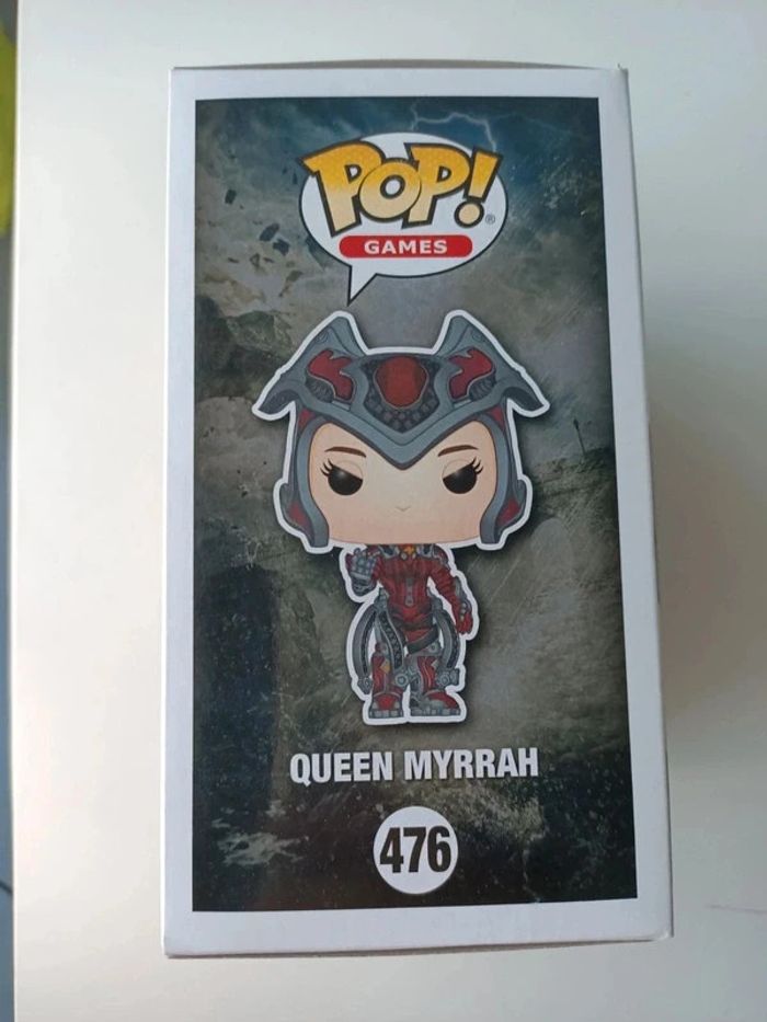 Figurines Funko pop Games gears of war n°476 Queen Myrrah neuve (jamais deboxée) - photo numéro 5