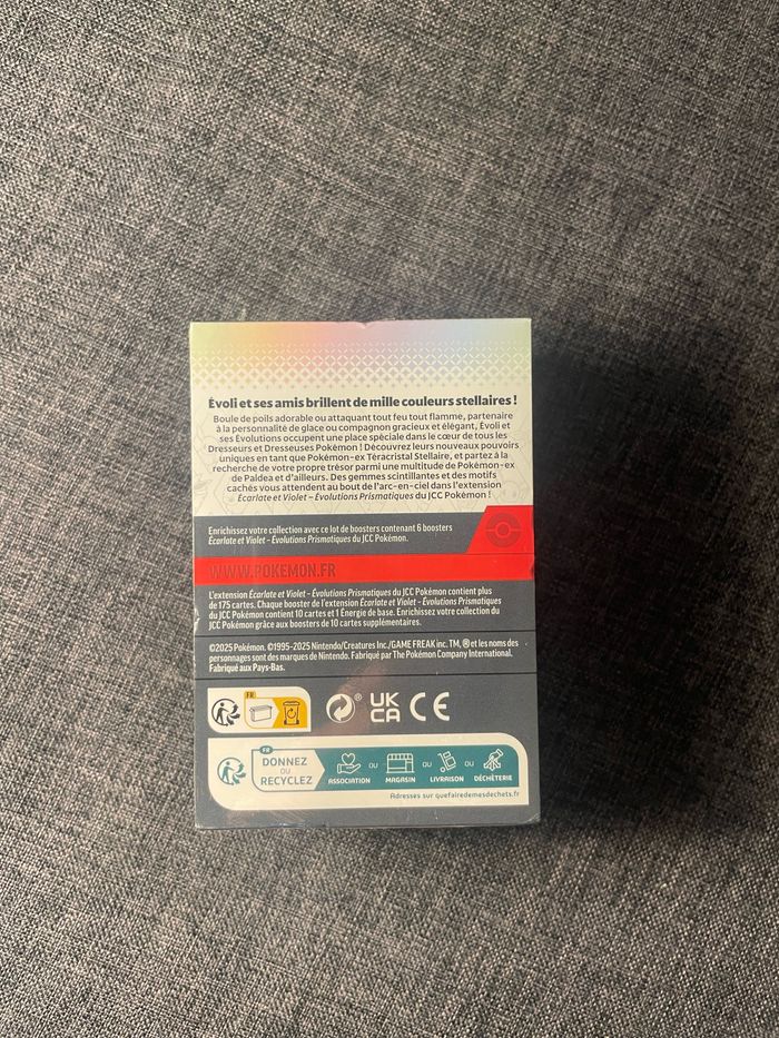 Lot items Pokémon Évolution Prismatique EV8.5 - photo numéro 4