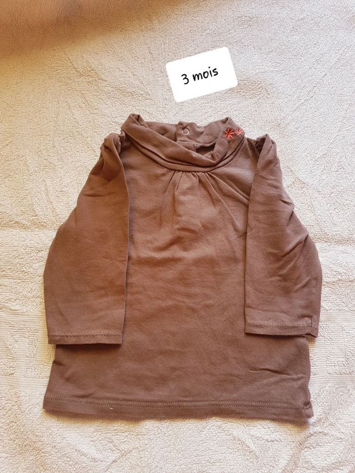 T-shirt vertbaudet 3 mois