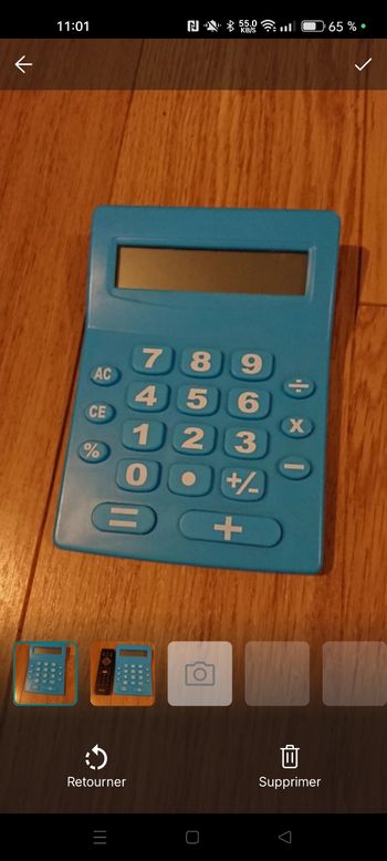 Calculatrice Oversize