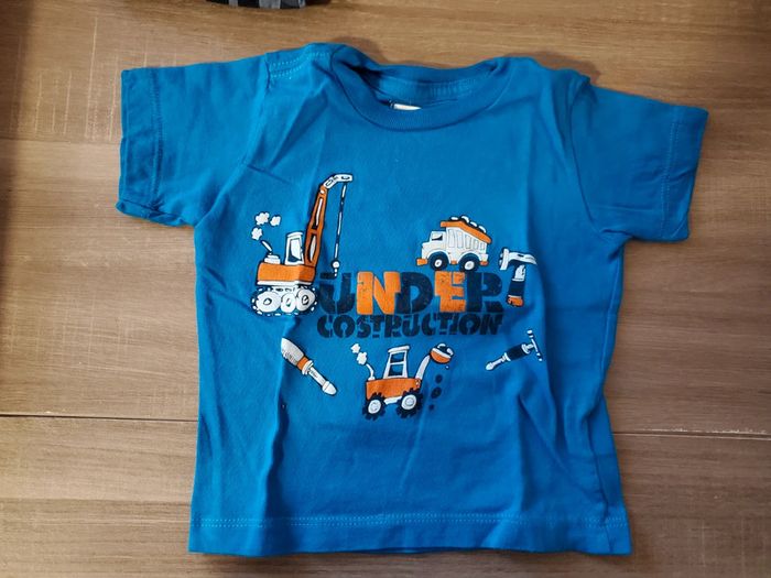 Lot de 3 tee shirts neufs, bébé garçon 6 mois - photo numéro 3