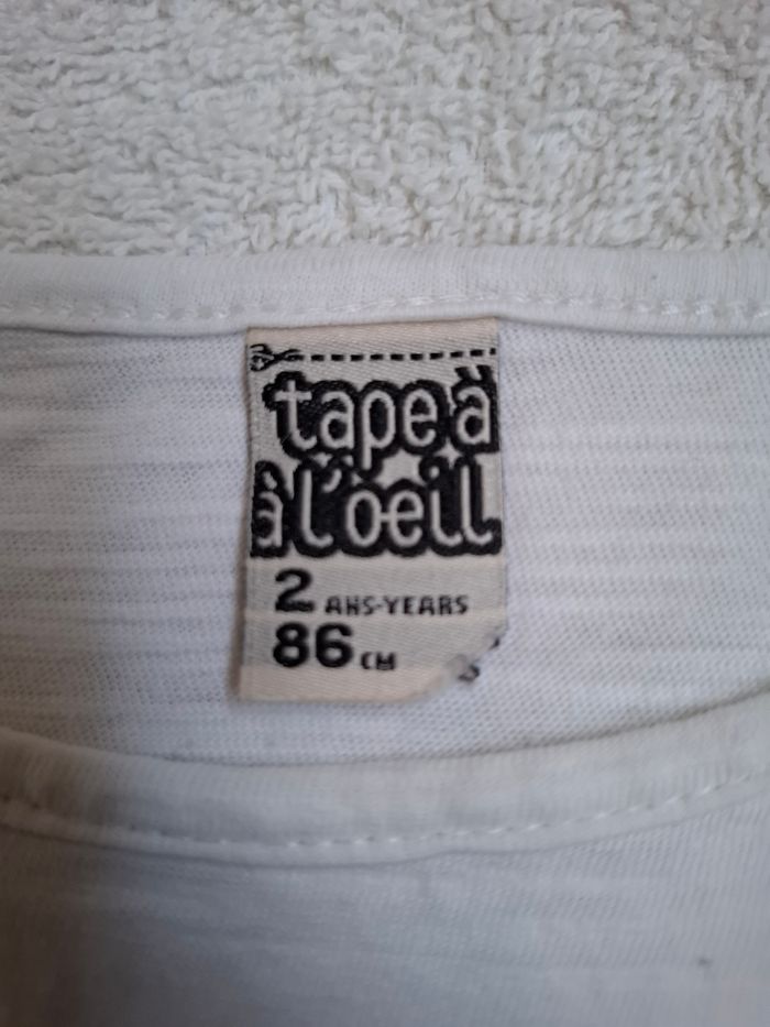 Tee-shirt sans manches Écru - photo numéro 3