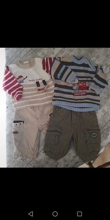 Lot de 2 ensembles 6 mois