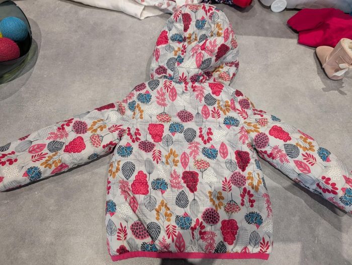 Blouson fushia catimini  3 ans - photo numéro 2