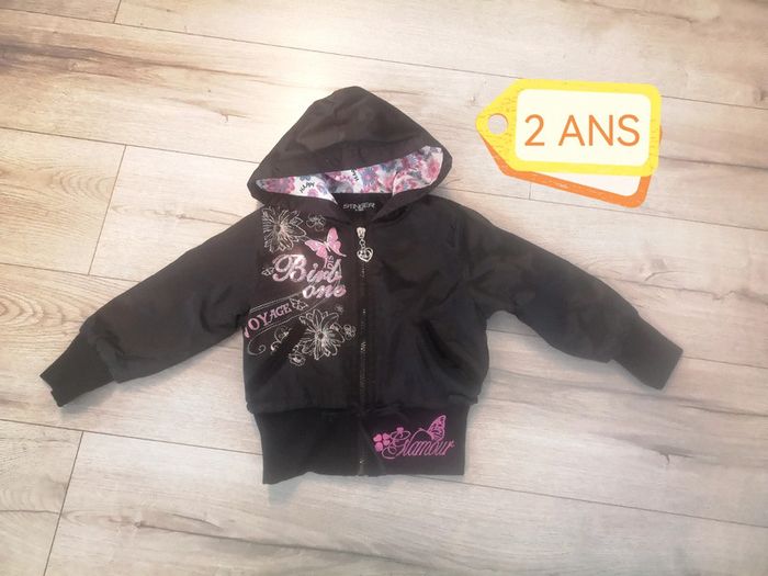 Manteau veste mi saison 2 ans fille