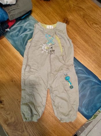 Salopette été garçon 18 mois