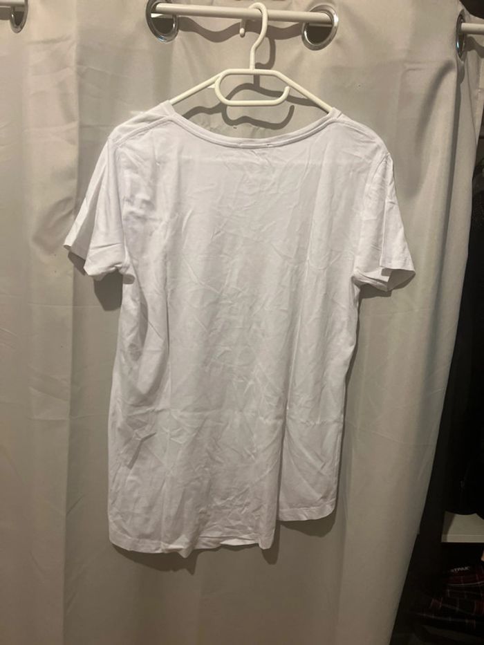 T shirt blanc unis - photo numéro 4