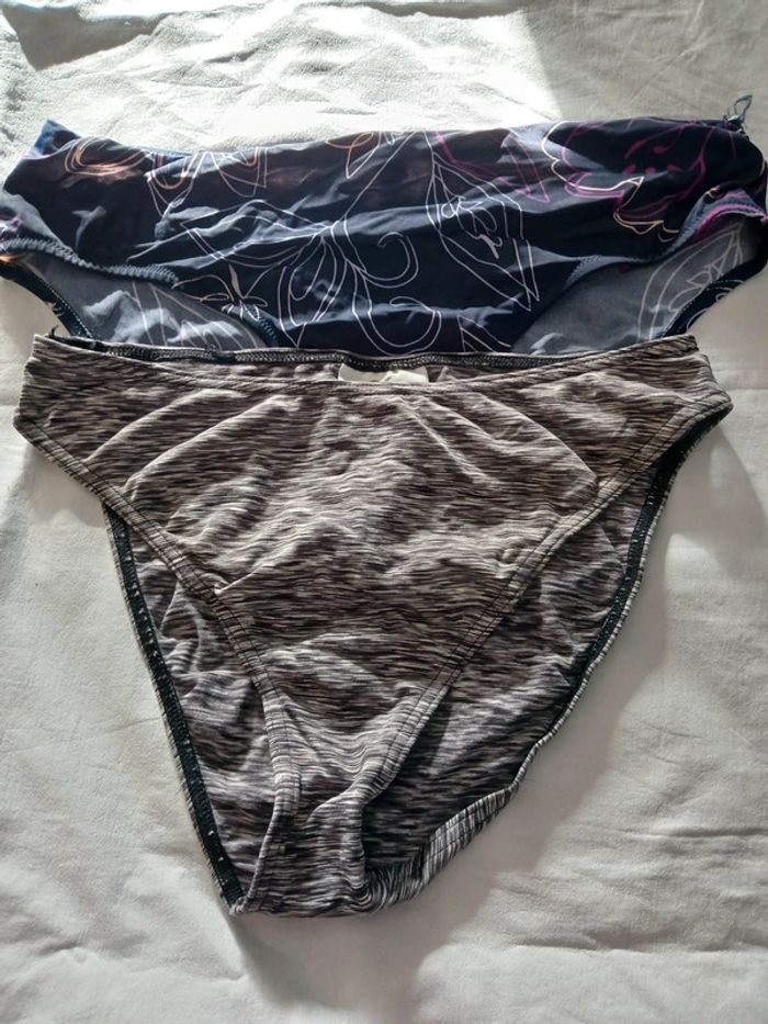 2 bas de maillot de bain T42