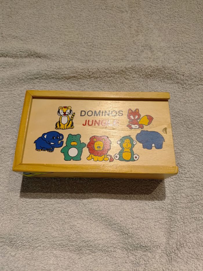 Dominos jungle en bois