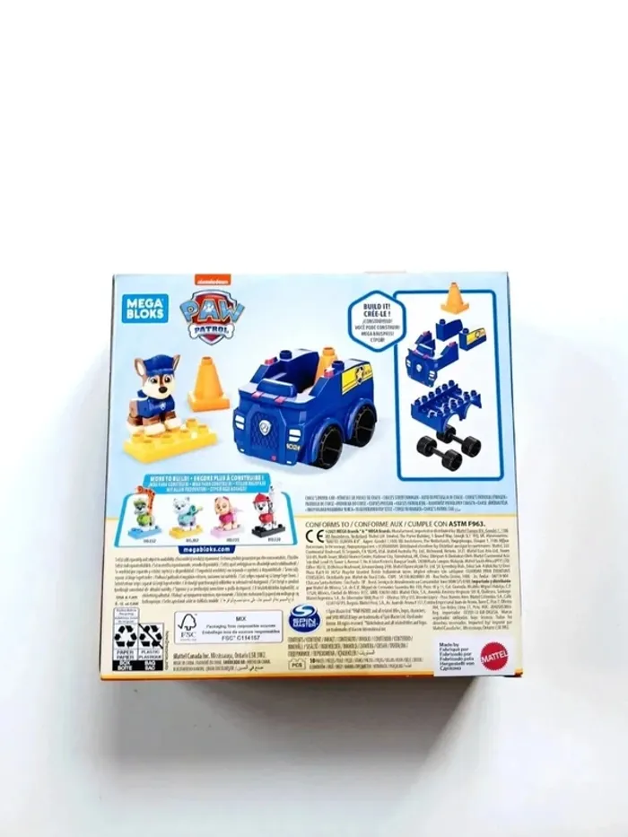 Mega Bloks La Pat'Patrouille Voiture de Police de Chase - photo numéro 2