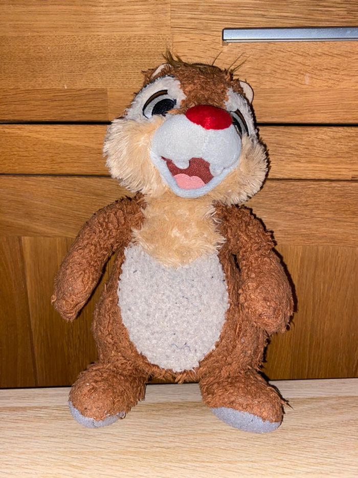 Peluche chip Dale tic tac Disney store Disneyland Paris écureuil - photo numéro 4