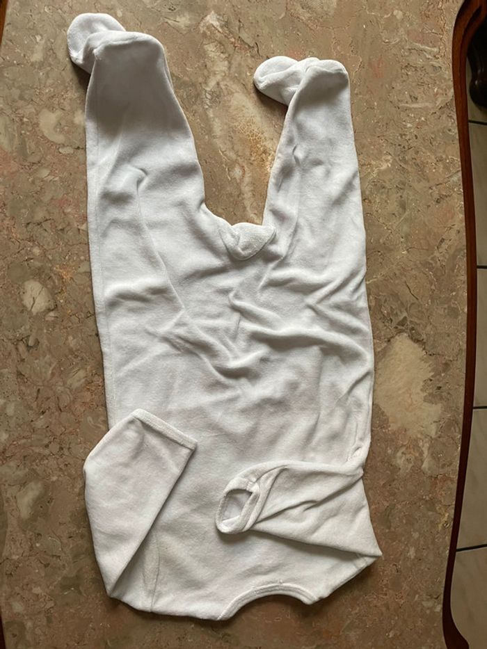 Pyjamas velours chaud et doux mixte 9mois - photo numéro 5