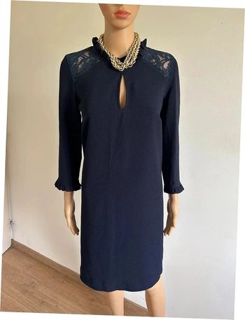 Robe bleue marine neuve à manches longues Naf Naf taille 36 (valeur 60€)