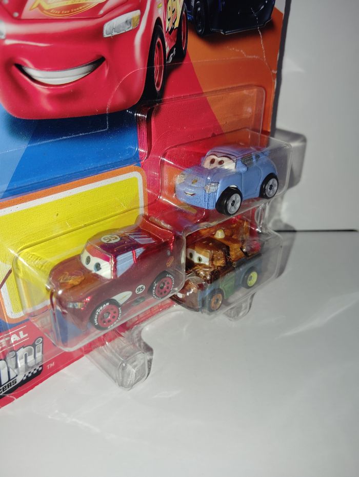 Pack de 3 mini voitures cars - photo numéro 2