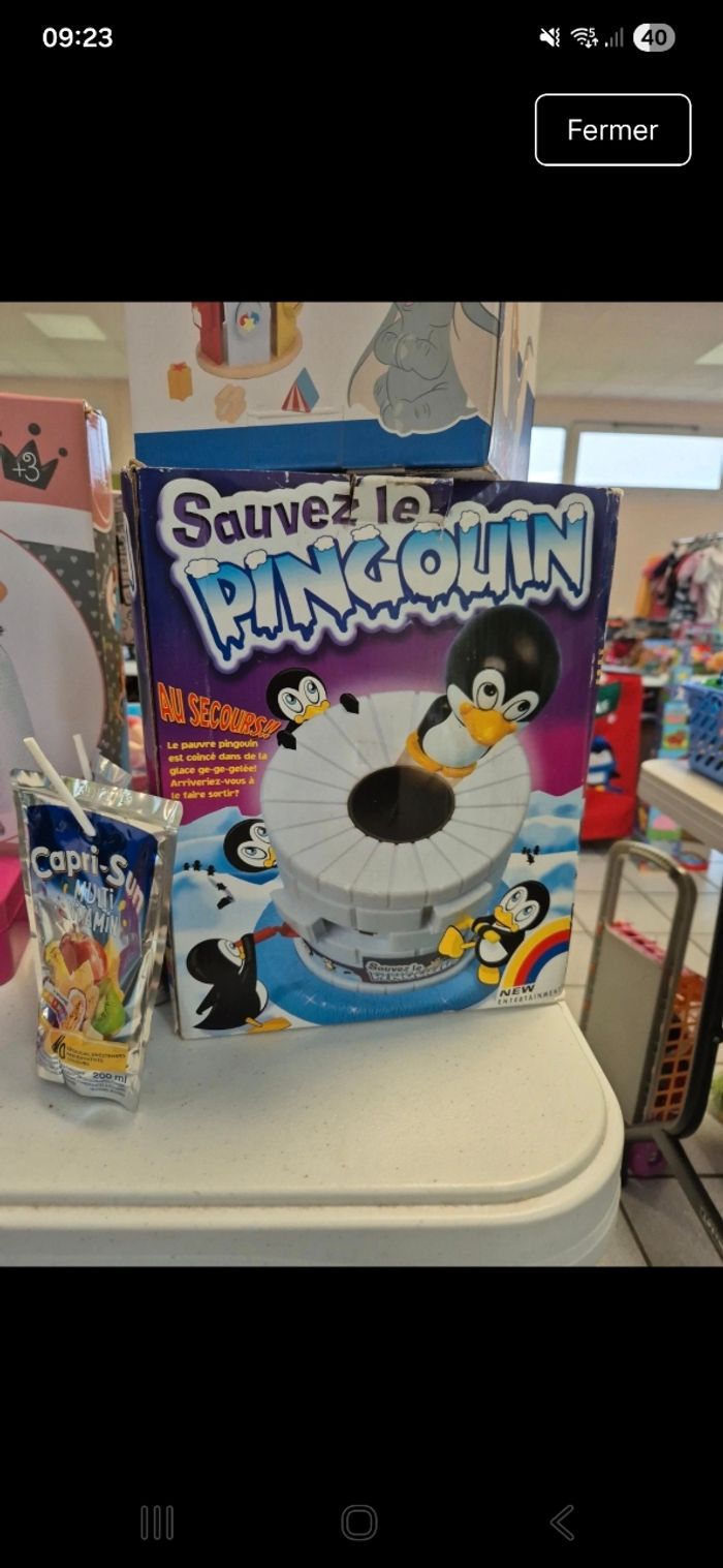 Jeux pingouin