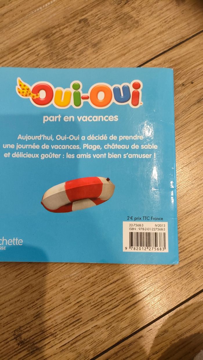 Livre oui oui part en Vacances - photo numéro 2