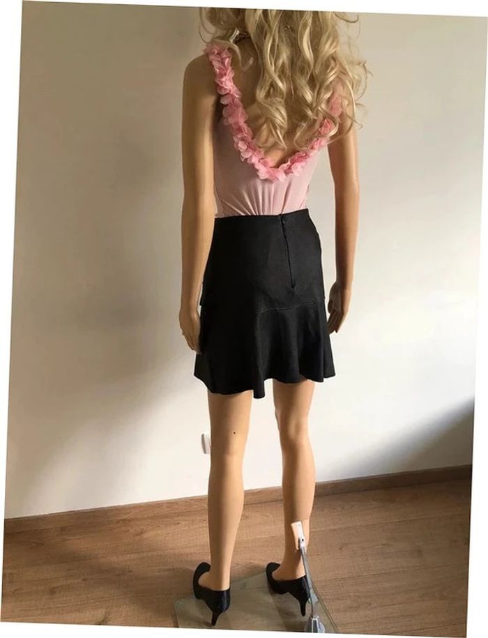Jupe noire en suédine Cotton Brothers taille XS jamais portée - photo numéro 10