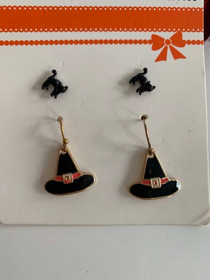 Boucles d’oreilles Halloween