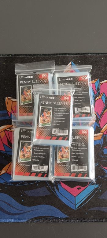 Lot de 5 sleeves par 100 ultra pro