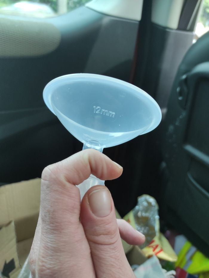Téterelle maymom crater taille 15mm jamais servi