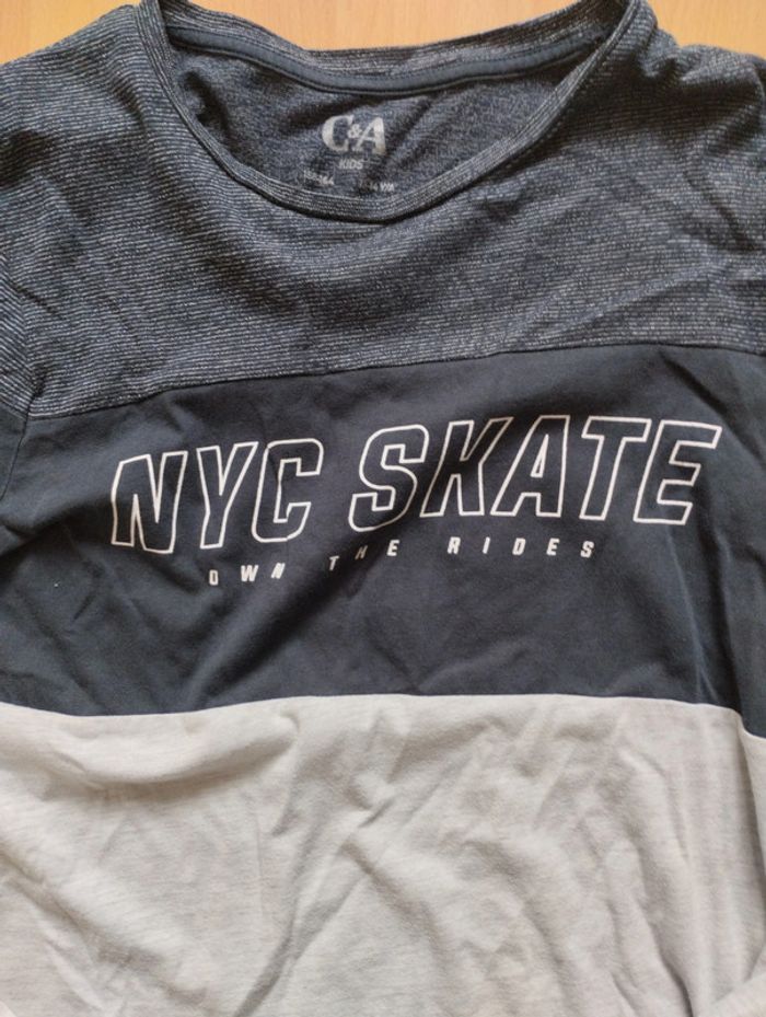 T-shirt NYC skate 14 ans - photo numéro 2