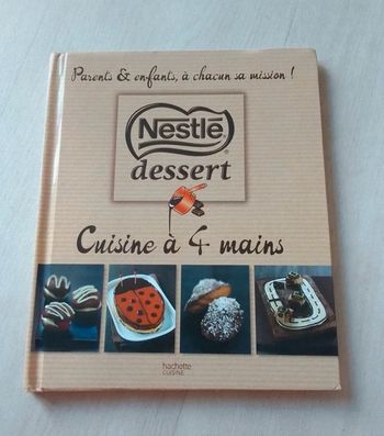 Livre cuisine à 4 mains