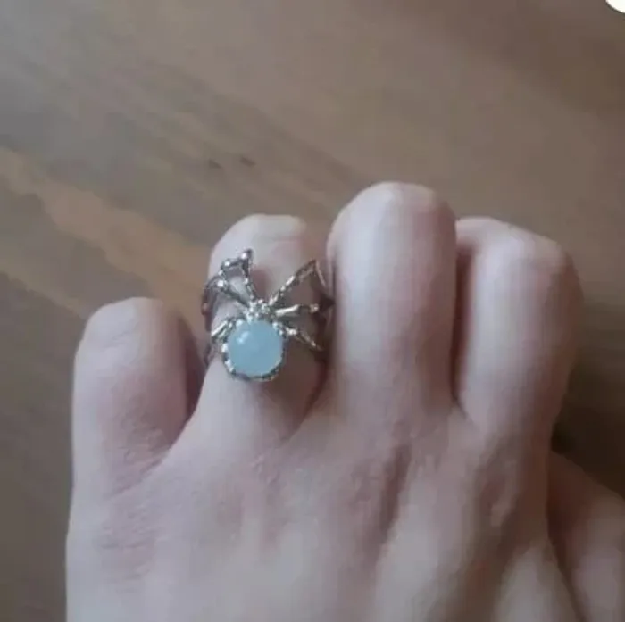 Bague Araignée, couleur Noire ou Argentée, style Gothique, réglables - photo numéro 7