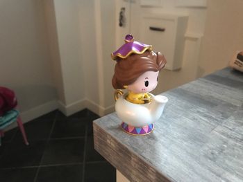 Figurine la belle et la bête mme samovar disney