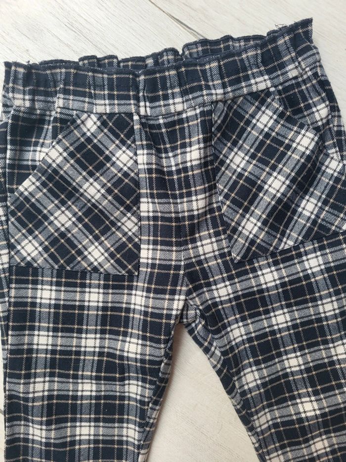 Pantalon style écossais zara 5ans - photo numéro 3