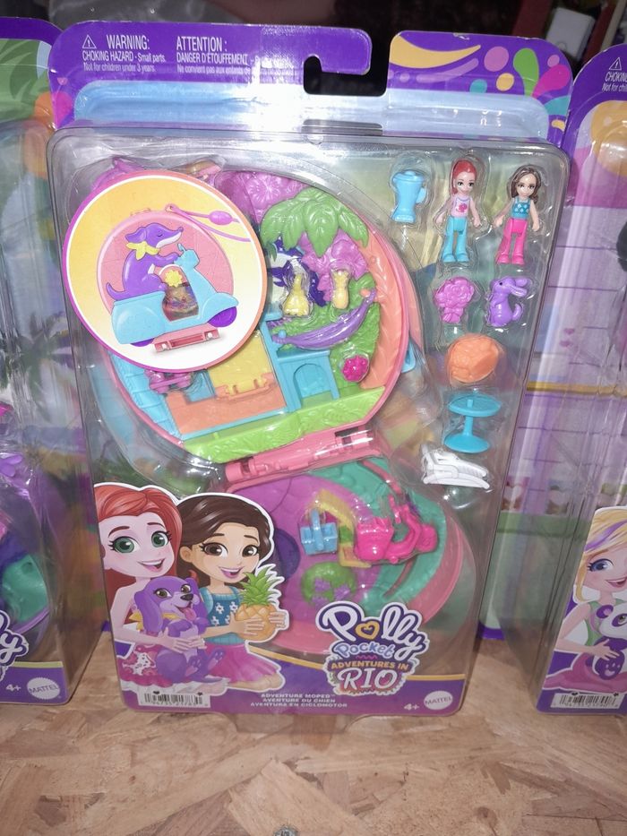Lit de 4 boîtes polly pochette neuves non ouvertes - photo numéro 2