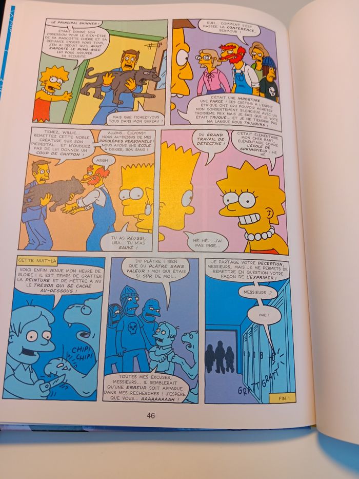 Livre Bande dessinée les Simpson Extra colossal - photo numéro 7