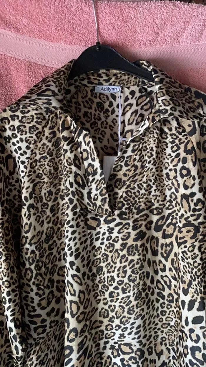Chemise effet léopard - photo numéro 4