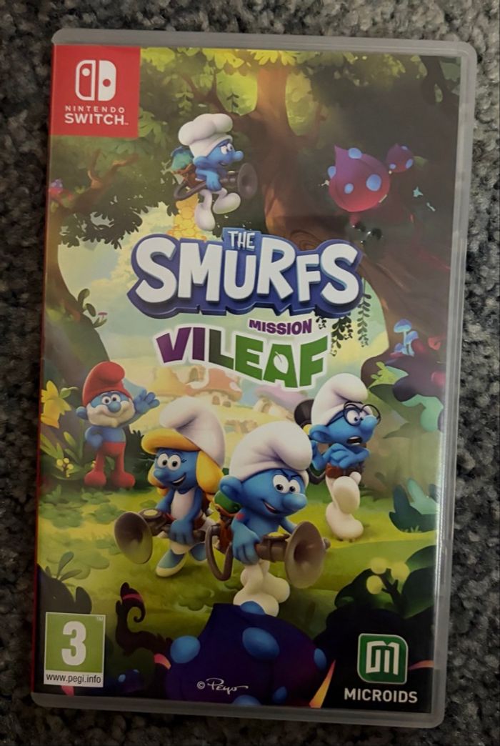 The smurfs mission Vileaf - Nintendo Switch
