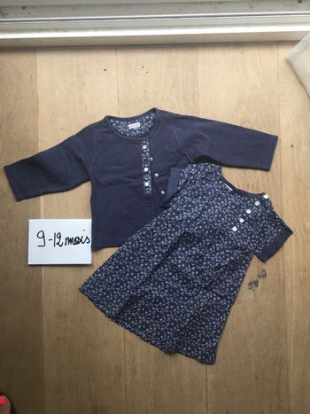 Ensemble robe 12 mois