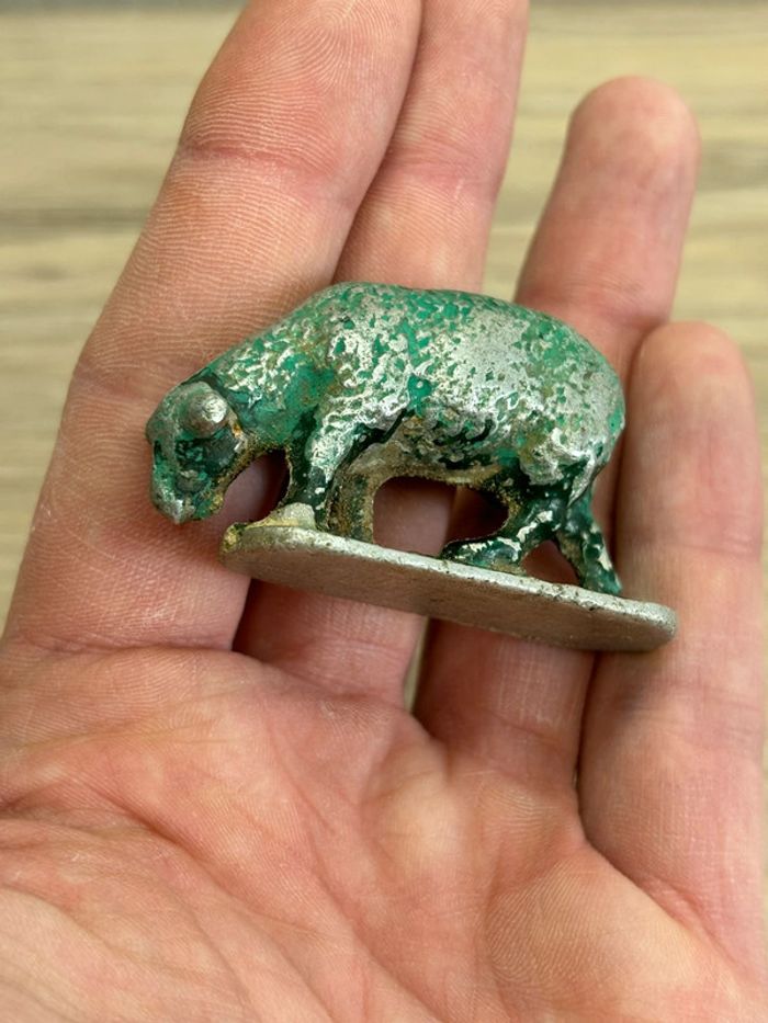 Figurine jouet ancien mouton 1/32 quiralu , animaux ferme - photo numéro 3