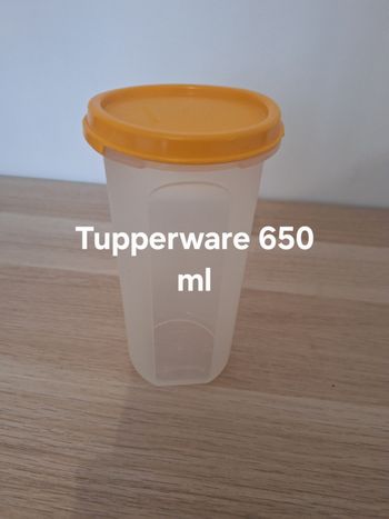 boite de conservation Tupperware 650 ml