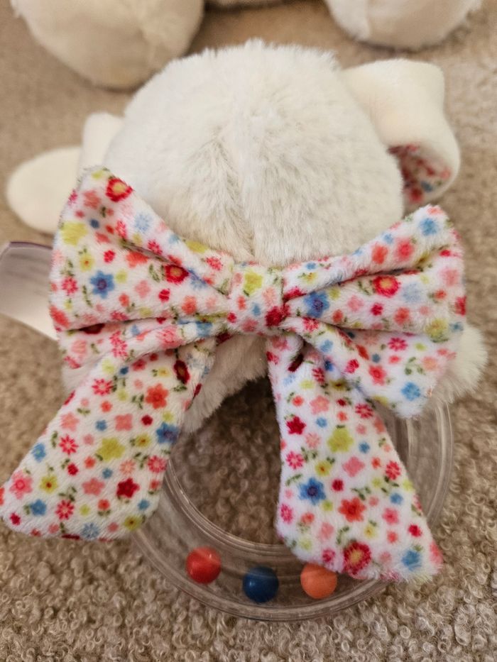 Peluche musicale et son hochet liberty - photo numéro 5