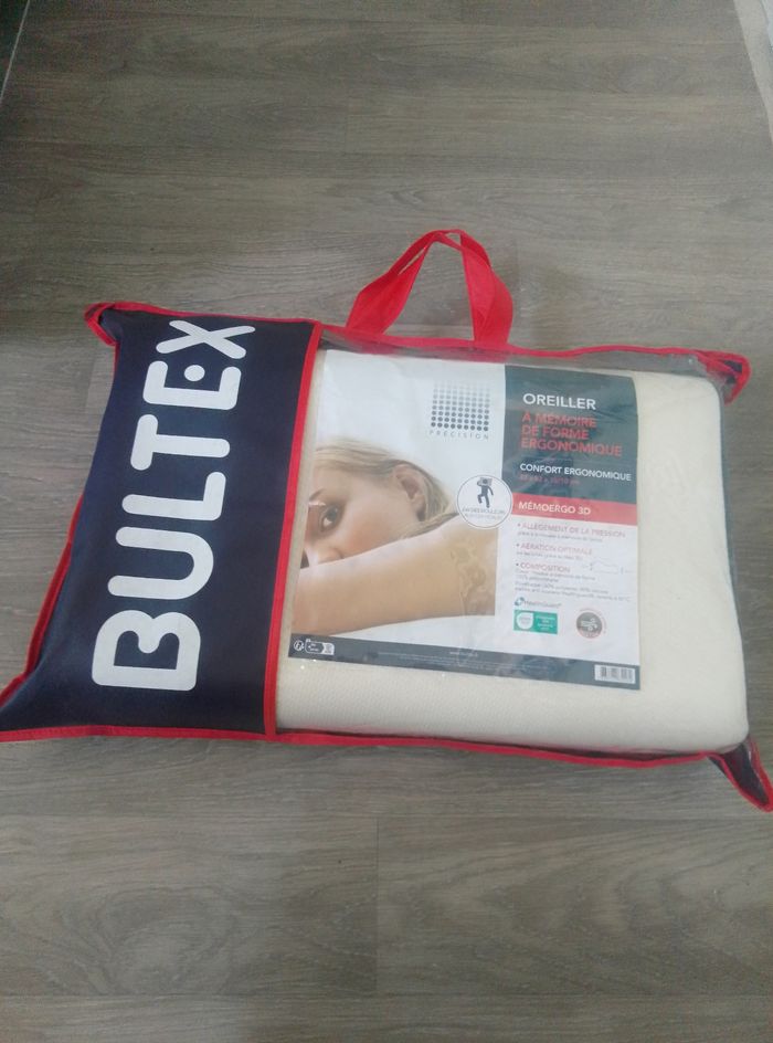 Oreiller bultex ergo 33 x 52 cm