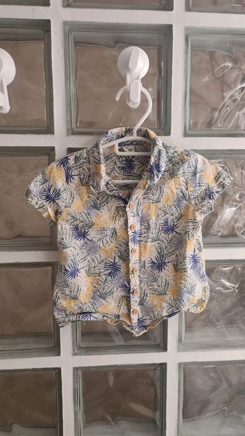 Chemise tape à l'oeil 18 mois