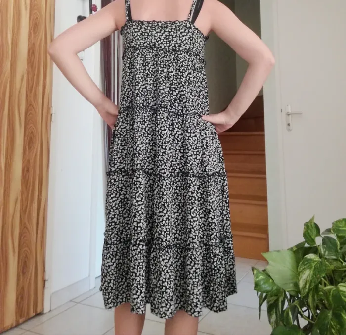 Robe d'été longue à bretelles, Jennifer, taille M - photo numéro 3