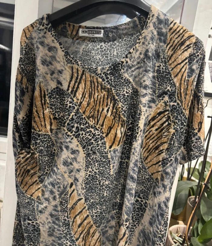Haut femme leopard XL XXL