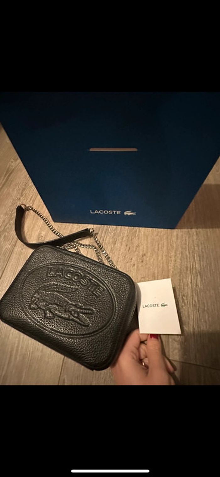 Petit sac porté épaule ou bandoulière Lacoste - photo numéro 8