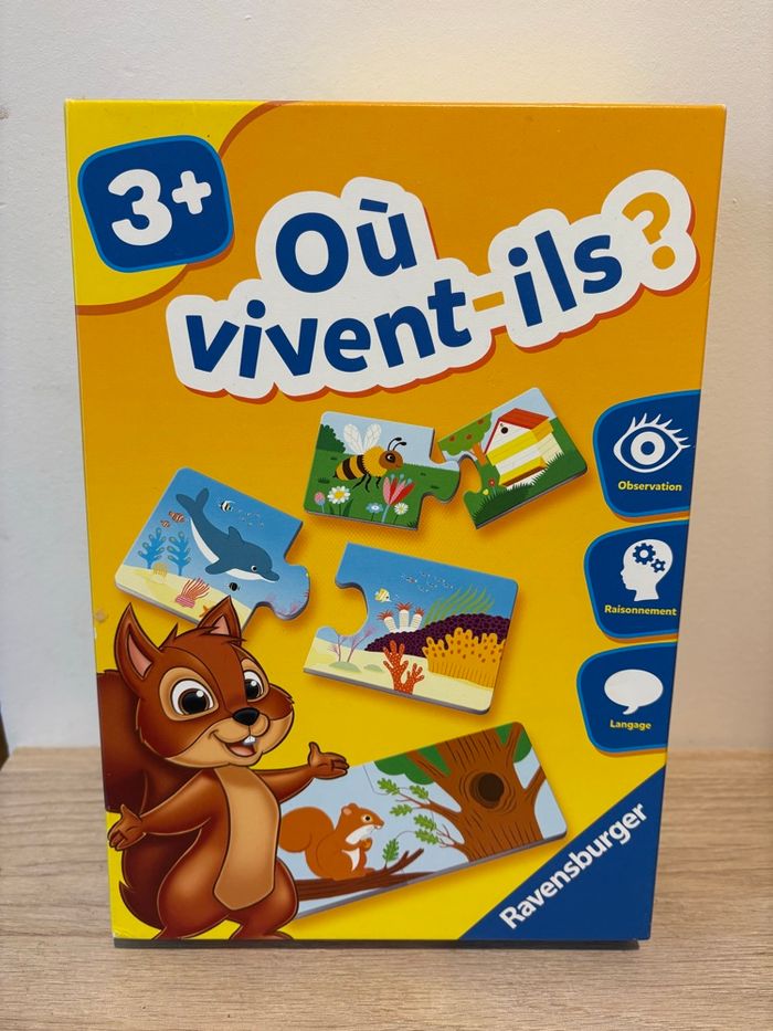 Jeu Où vivent-ils?
