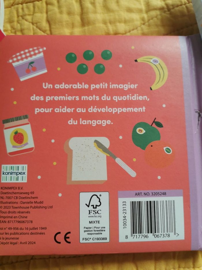 Lot de 4 livres cartonnes enfant - photo numéro 9