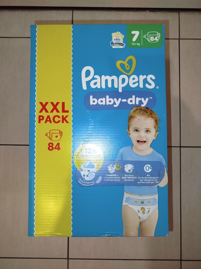 Pampers Baby Dry T7 x84 15kgs+
