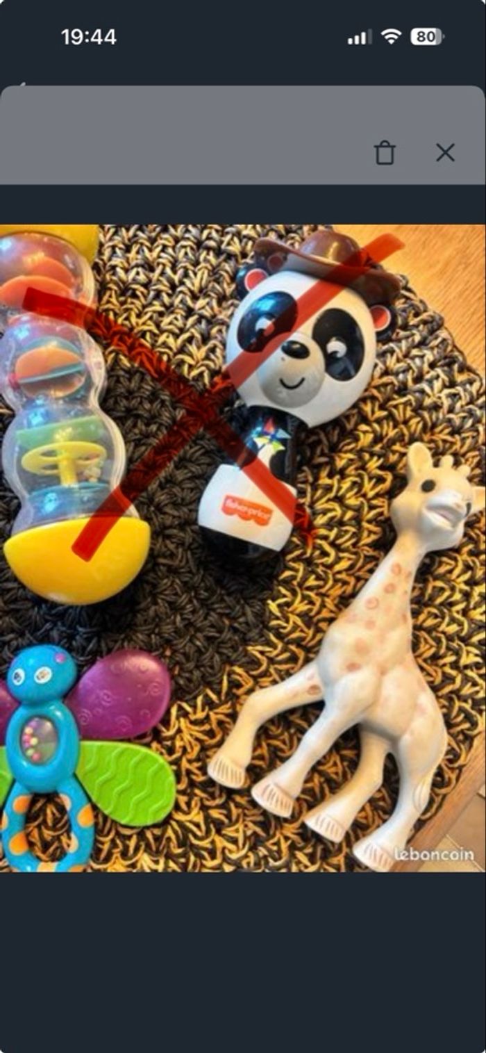 Lots jouets d’éveil + hochets dentition - photo numéro 3