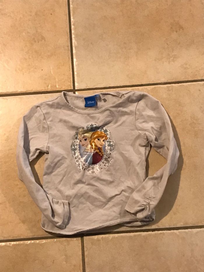 Tee-shirt Reine des neiges 5 ans