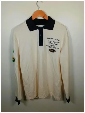C30 polo crème bershka M